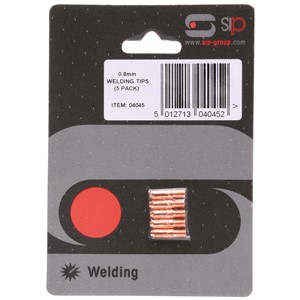 SIP 5pc 0.8mm M5 MIG Welding Contact Tips