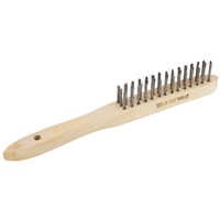 SIP 3-Row Stainless Steel Wire Brush