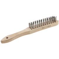 SIP 4-Row Stainless Steel Wire Brush