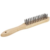 SIP 4-Row Mild Steel Wire Brush