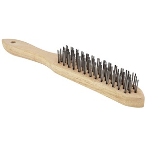 SIP 4-Row Mild Steel Wire Brush