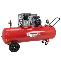 TIGREN 200ltr 3hp Belt-Driven Compressor