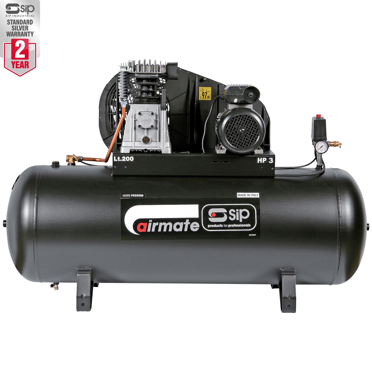 SIP PX3/200SRB Air Compressor SIP Machinery Europe Ltd Official site