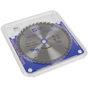 SIP 254mm x 30mm TCT 40T Circular Saw Blade