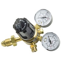 SIP Brass Regulator with Content Gauges