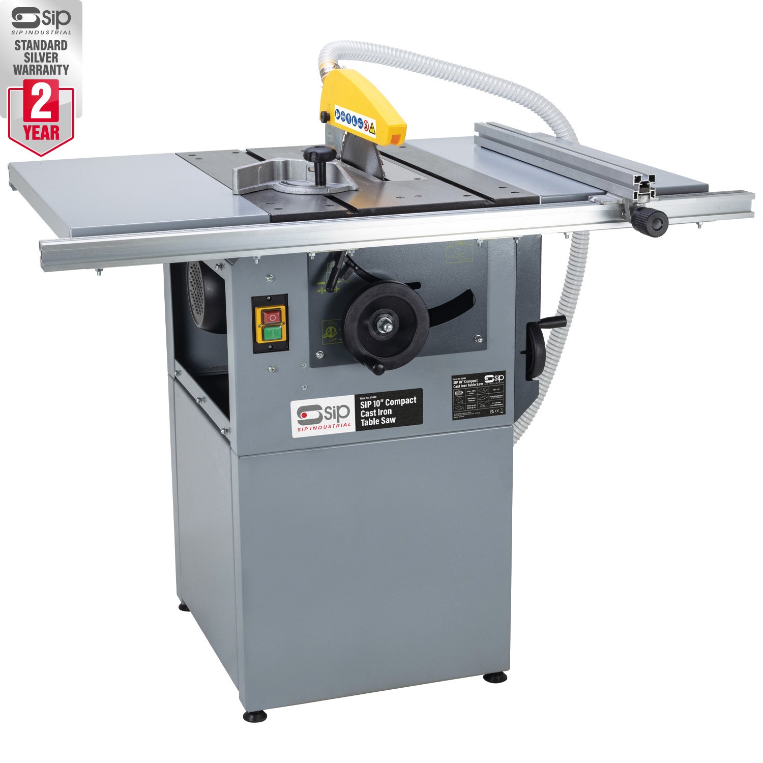 SIP 10" Compact Cast Iron Table Saw SIP Machinery Europe Ltd Official