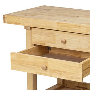 SIP Professional Hardwood 4-Drawer Workbench