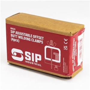 SIP 4pc Adjustable Offset Butt Welding Clamps