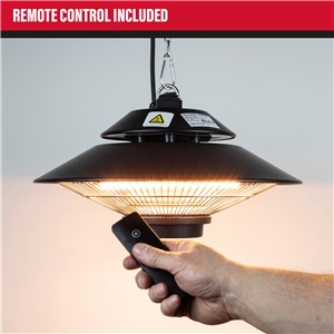 SIP Hanging Halogen Infrared Heater w/ Control