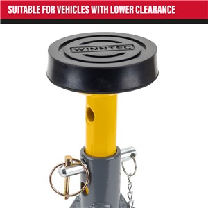 WINNTEC® 3 Ton Low-Profile Pin Jack Stands