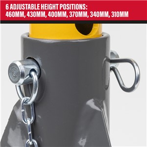 WINNTEC® 3 Ton Pin Jack Stands