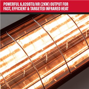 SIP Halogen Infrared Heater w/ Control