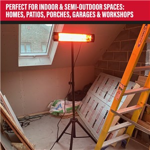 SIP Halogen Infrared Heater w/ Control