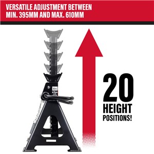 SIP 6 Ton Ratchet Jack Stands
