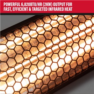 SIP Halogen Infrared Heater w/ Remote Control