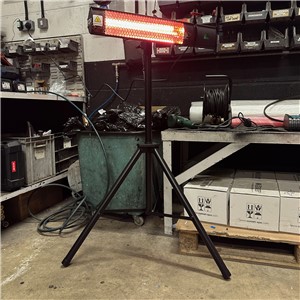 SIP Halogen Infrared Heater w/ Control & Stand