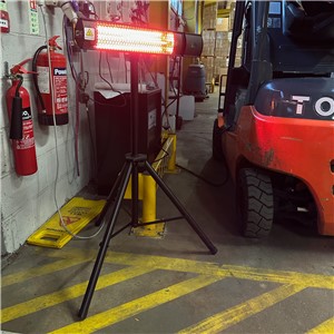 SIP Halogen Infrared Heater w/ Control & Stand