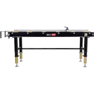SIP Adjustable Roller Stand Table 1500x400mm 400kg