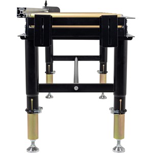 SIP Adjustable Roller Stand Table 1500x400mm 400kg