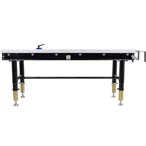 SIP Adjustable Roller Stand Table 1500x400mm 400kg