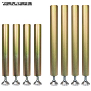 SIP Adjustable Roller Stand Table 1500x400mm 400kg