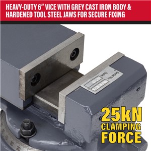 SIP 6" Swivel Machine Vice