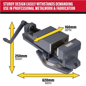 SIP 6" Swivel Machine Vice