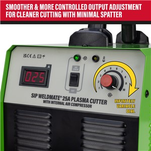 SIP WELDMATE® 25A Plasma Cutter w/ Compressor